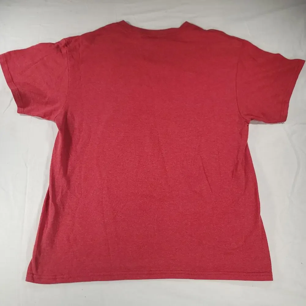 Pokemon Graphic Crew Neck Short Sleeve Shirt Youth Boys Size Extra Large XL Red